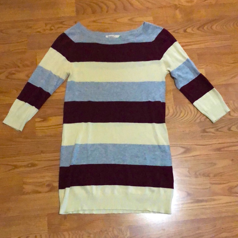 ModCloth Stripes Sweater, size 6 NWOT